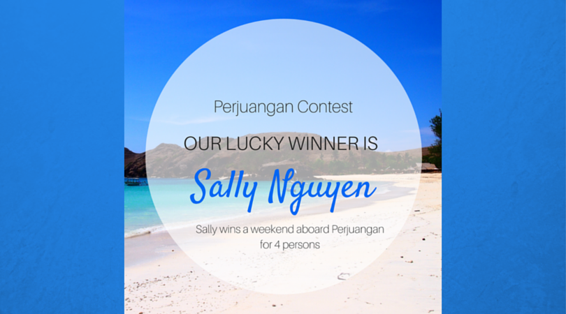 PERJUANGAN CONTEST - OUR LUCKY WINNER IS...